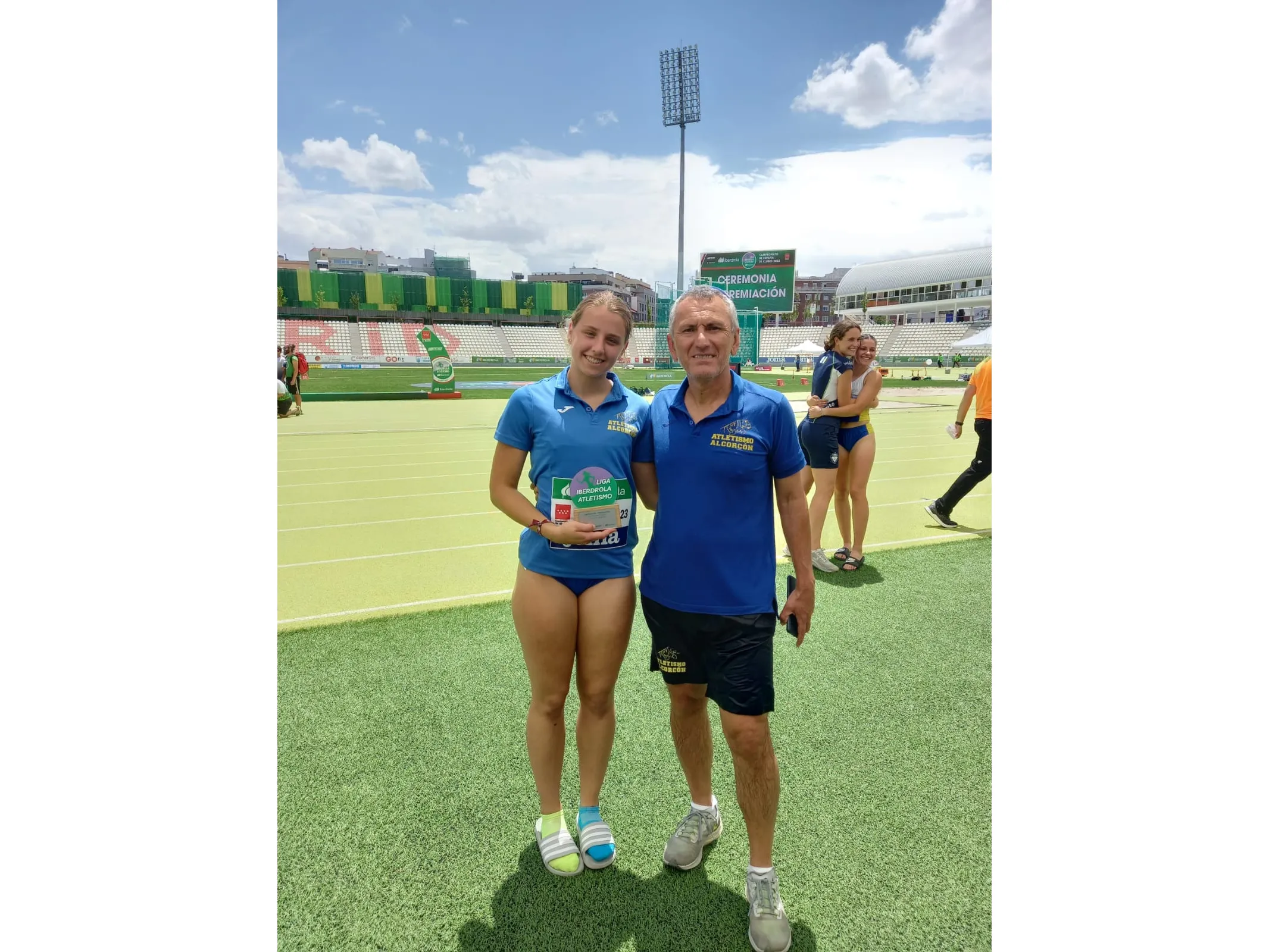 Récord de Madrid Sub 20 y Sub 23 de 100m