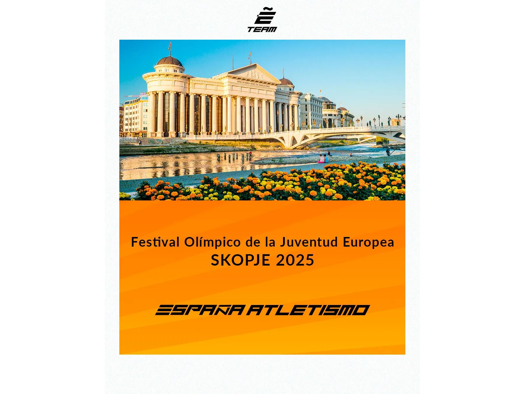 Madrileños en el Festival Olímpico de la Juventud Europea