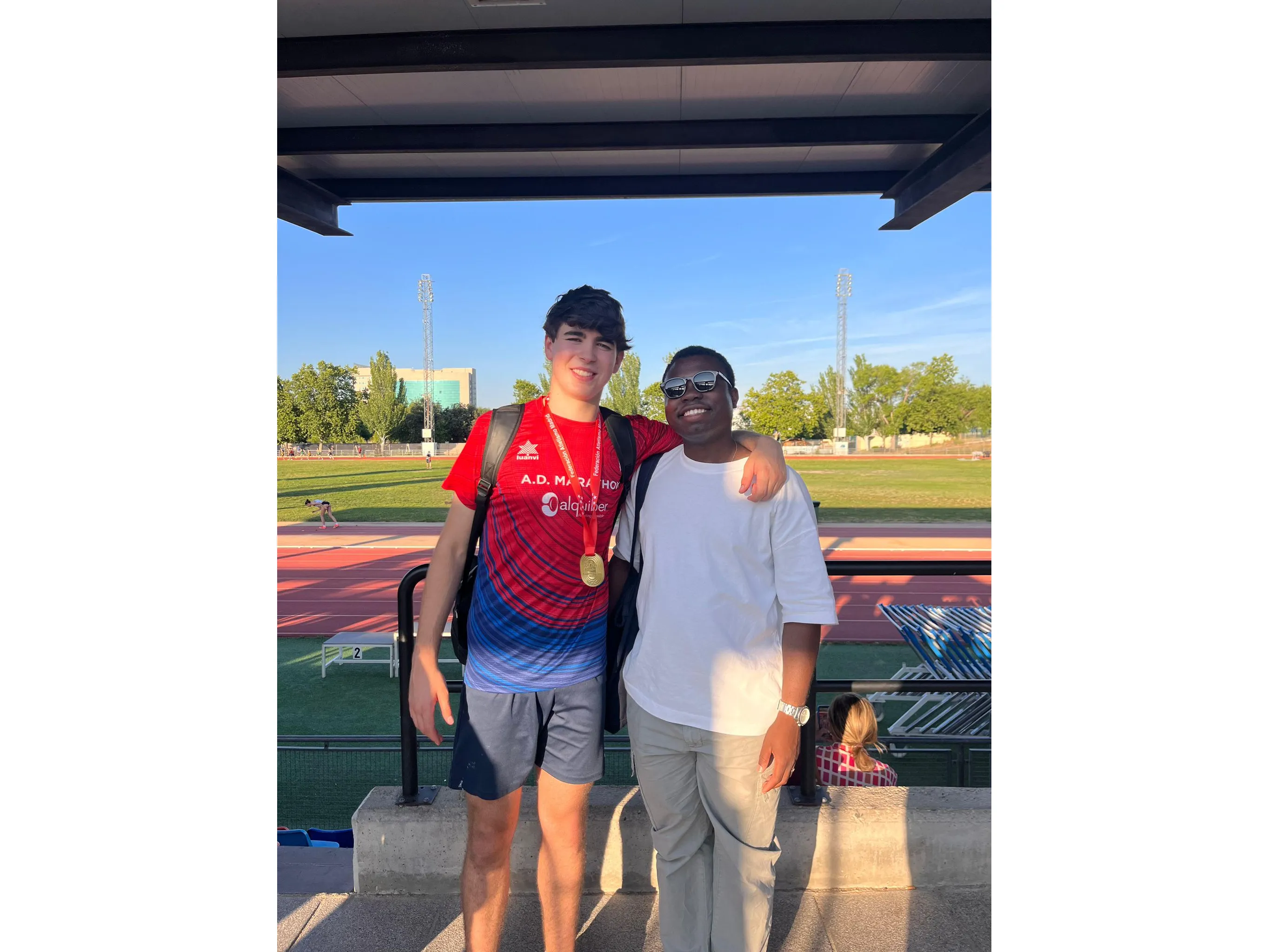 Récord de Madrid Sub 18 de 60m vallas