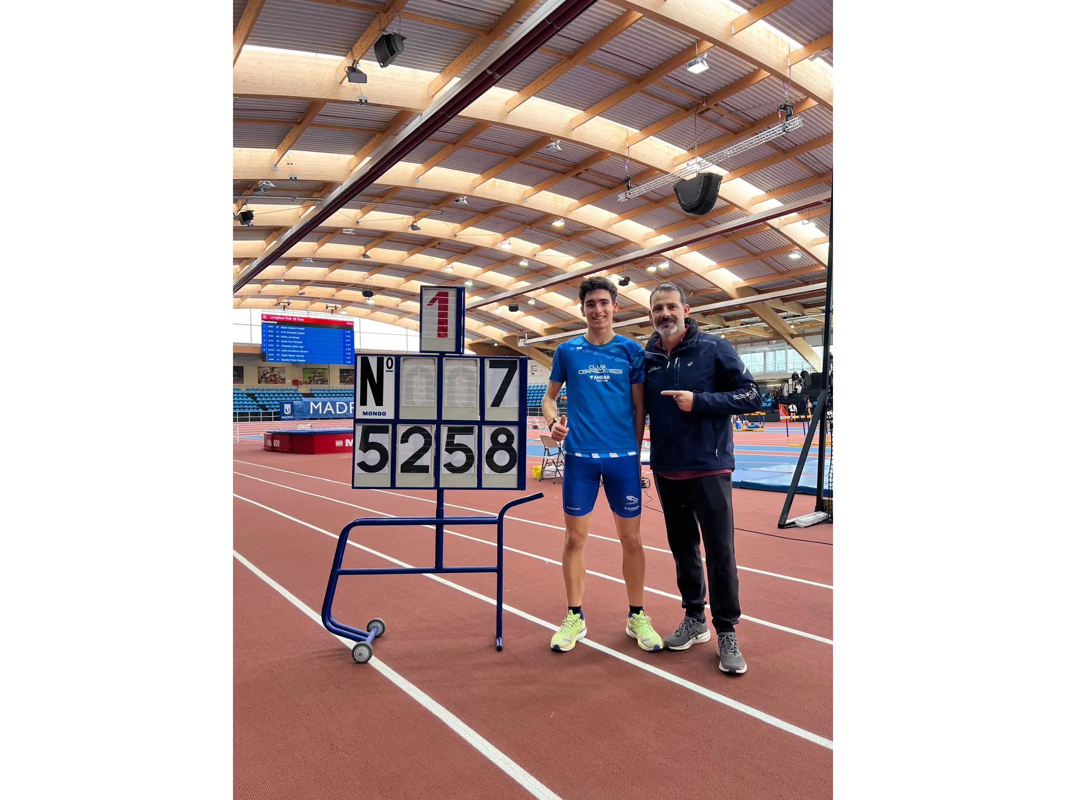 Récord de Madrid Sub 18 de Heptatlón